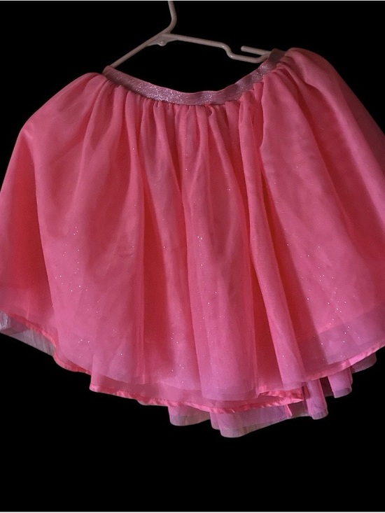 H&M Other - H&M Girls Neon Coral Pink Glitter Tulle Tutu Skirt Size 9-10Y (Height 140cm)